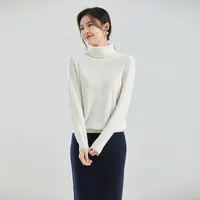 【可可专属】 小山羊绒 女士秋冬针织高领羊绒衫堆堆领GDRW-21S210