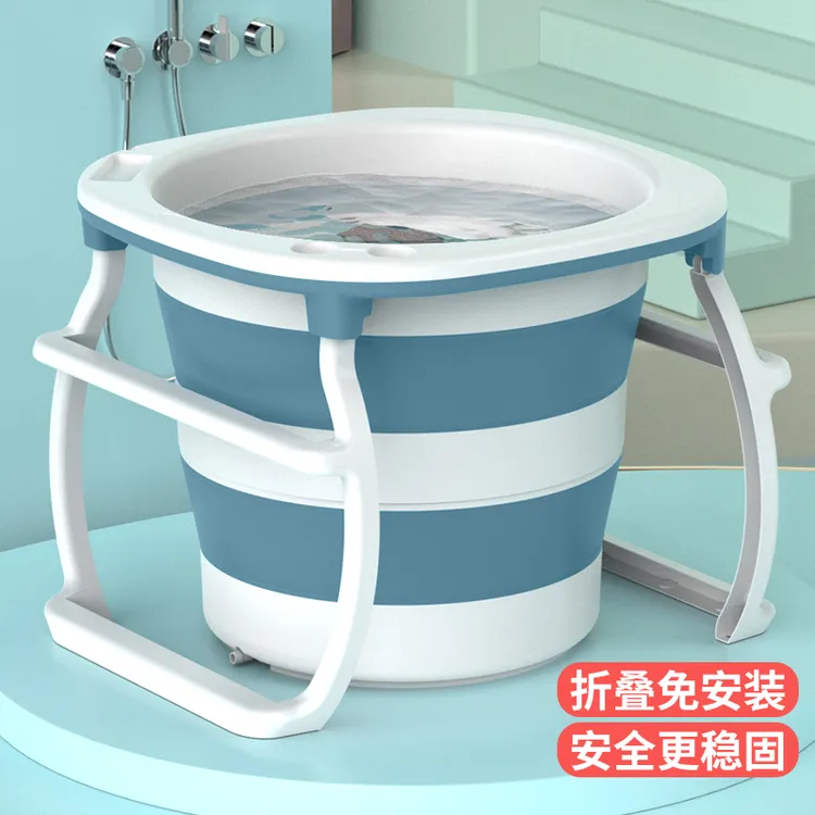 泡澡桶大人折叠洗澡桶儿童家用全身浴桶浴缸洗澡盆沐浴桶成人神器