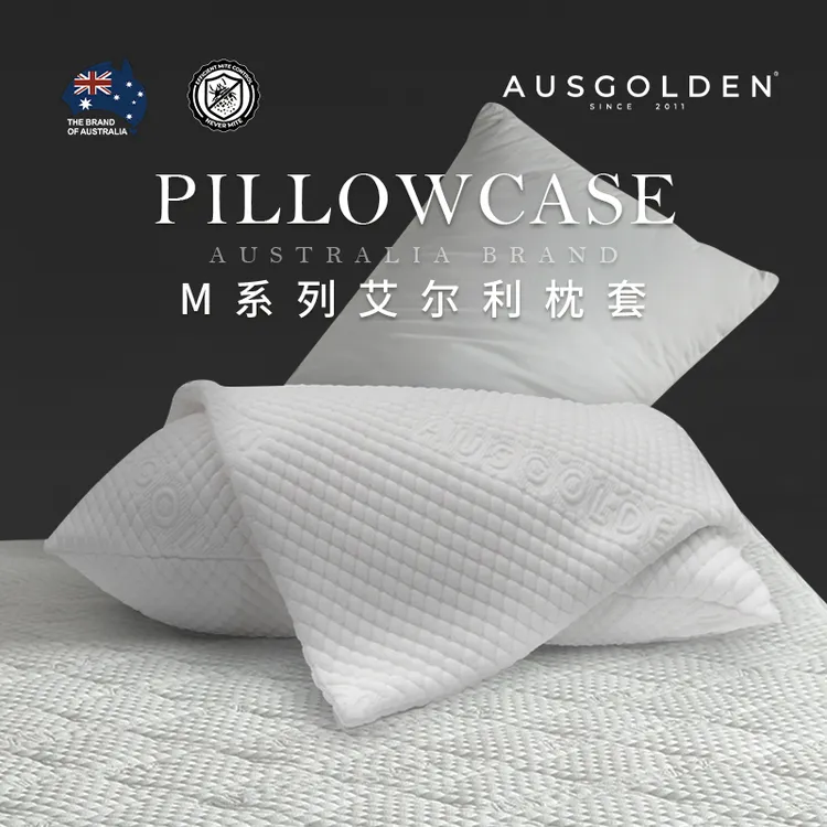 AusGoldEN【FR】艾尔利枕套 A类面料枕芯保护套抗菌透气柔软