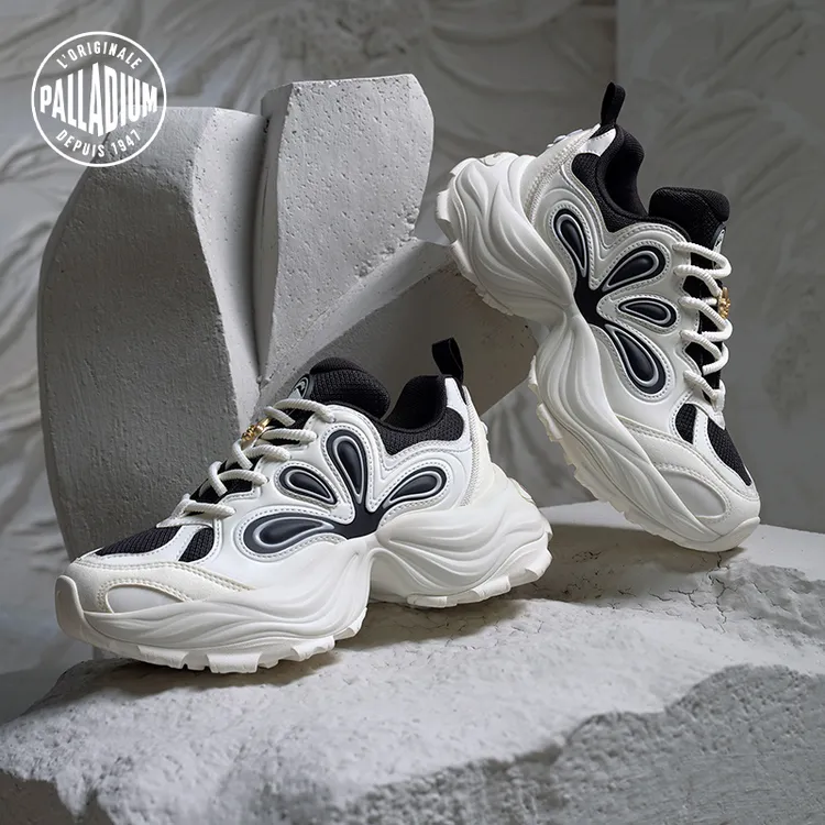 【PALLADIUM帕拉丁】夏季运动透气男女款增高百搭老爹鞋花瓣鞋99349