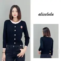 3 ALICE “有钱花”毛衣 立体钩织 时髦拼色 S1034745X