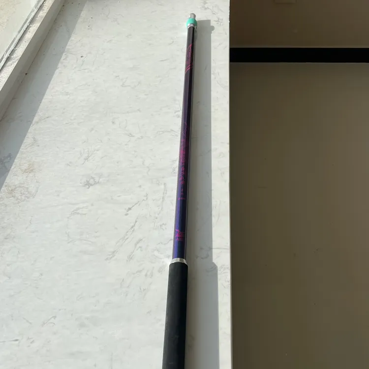 新款碳素抄网杆支架杆2.1米超轻超硬钓鱼飞抄杆