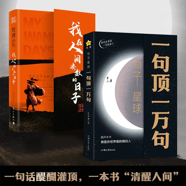 我在人生间凑数的日子/一句顶一万句/爆款句子现货哲理小句 