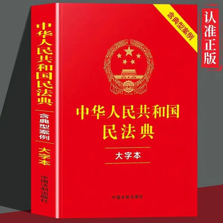 中华人民共和国民法典（大字版） 法律法规法制纠纷实用案例书籍