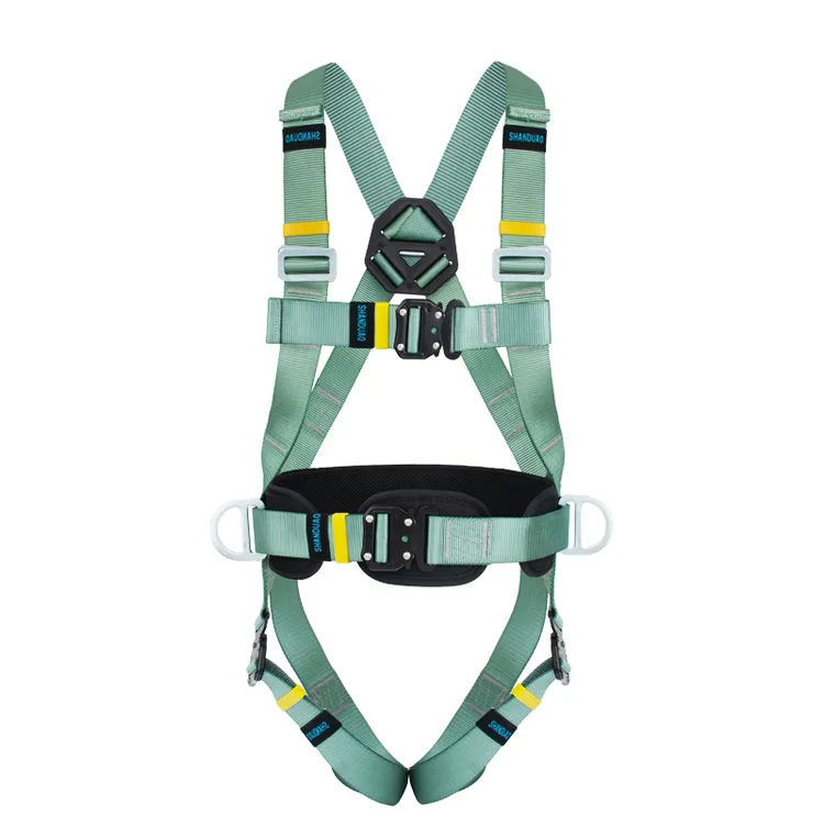 全身五点式安全带高空作业户外攀岩安全绳套装耐磨保险带全套国标