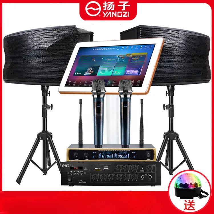 扬子一体机ktv音箱唱歌触摸屏舞台卡拉会议客厅演出户外充电k歌