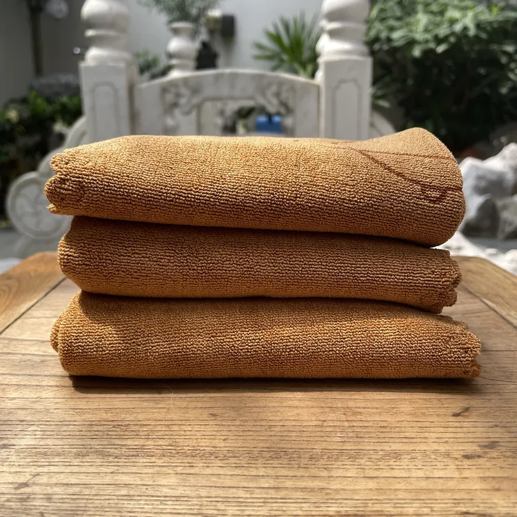 【高振宇精选】高端精致手工定制茶巾高档简约黄色养壶神器