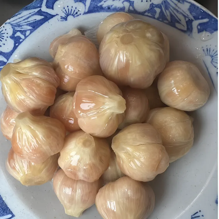 安徽大蒜头腌大蒜头子满满的家乡味道腌蒜头