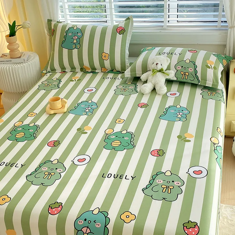 新款床单单件纯棉卡通100全棉1.2米1.5m床单双人被单单人学生宿舍