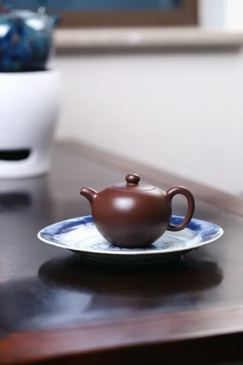 玉堂主人 弘文 玉如 原矿紫泥230cc纯手工紫砂壶