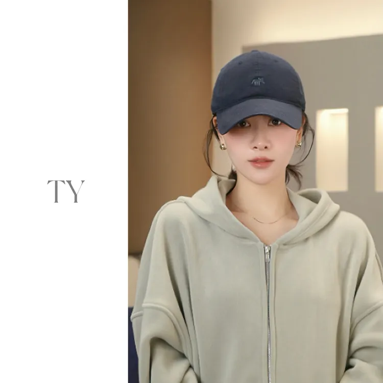太一2026新款刺绣小狐狸棒球帽运动男女加深宽显脸小鸭舌遮阳透气