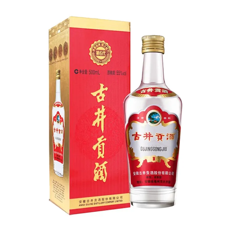 Gujing Gong/古井贡【不指定】第六代老玻贡浓香型白酒55度500ml