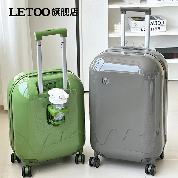 旅行箱20寸登机箱万向轮男女学生肩包拉杆箱大容量密码箱子时尚