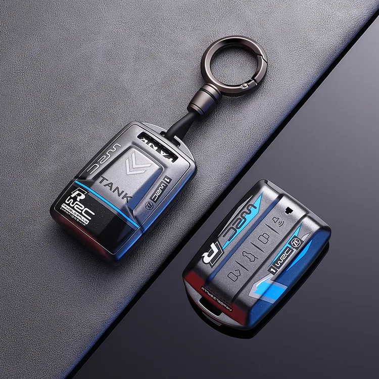 坦克钥匙套300车500男400 hi4-t三百700专用高档TANK保护扣壳挂件