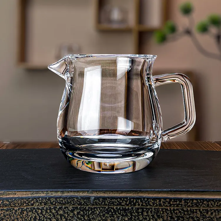 安享生活原矿水晶杯大容量福袋公道杯耐热分茶高档茶具杯子茶杯