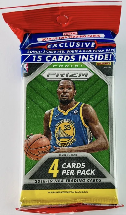2018-19panini 球星卡盲盒 prizm肥包 东契奇新秀年