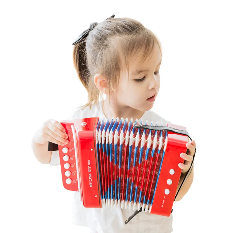 荷兰儿童手风琴玩具可弹奏乐器初学者学习男女孩音乐演奏益智早教