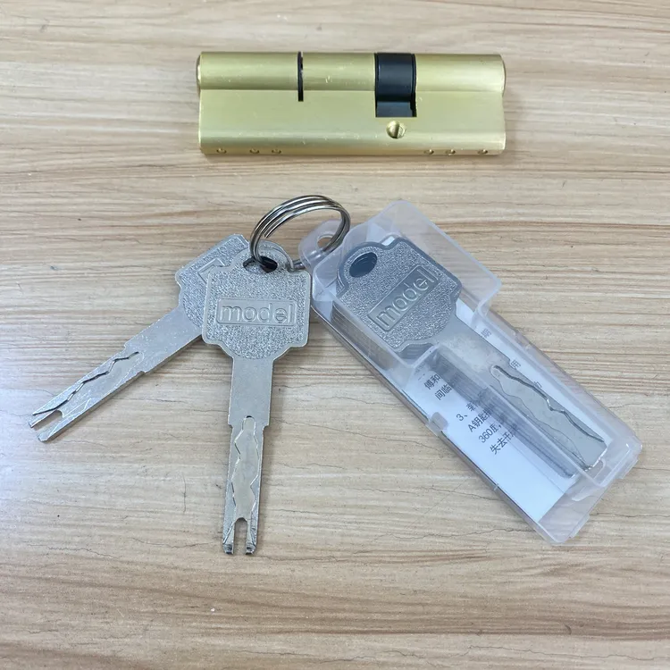 （拍一发五）新型铁叶片超C级锁芯  2+5  叶片防盗门锁锁芯工程锁芯