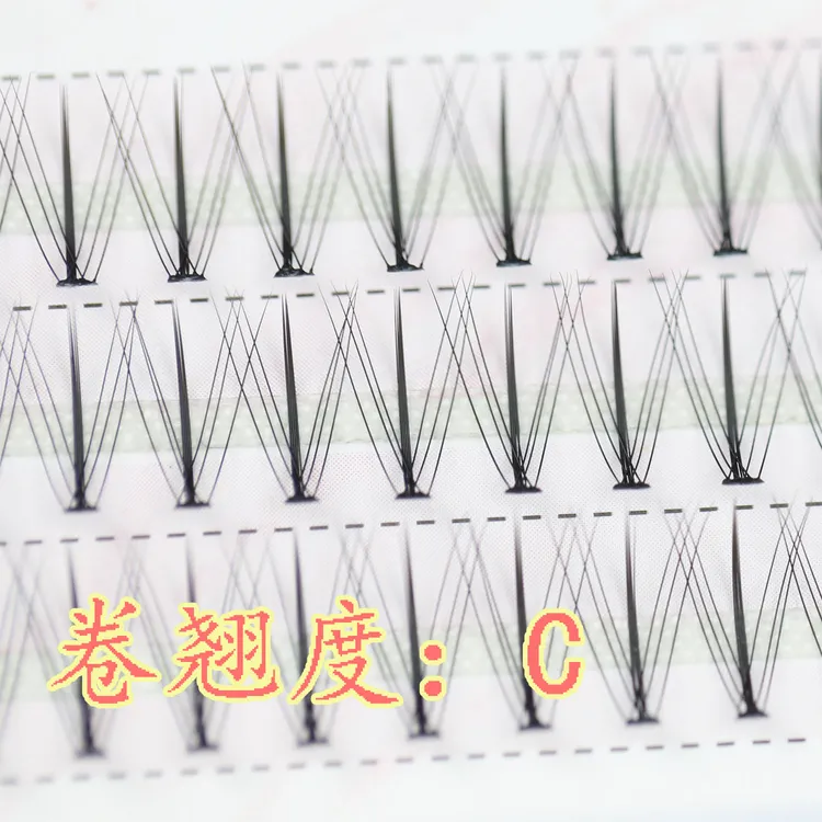 漫画芭比假睫毛自嫁接大容量自然真素颜新手适用卷翘分段式假睫毛