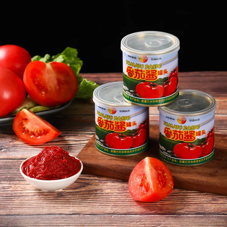 半球红新疆番茄酱198g配料干净新鲜番茄浓缩直灌原浆西红柿酱家用