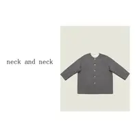 【 neck and neck 】“ 怀旧日报 ” AB面两穿松弛感保暖棉服外套
