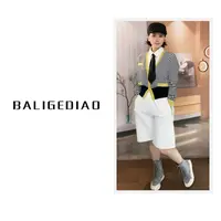 针织蓝白条纹·开衫23196