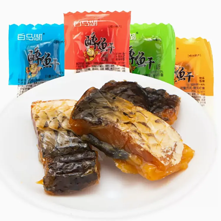 白马湖醉鱼中段散装原味即食绍兴鱼干鱼块小包装休闲食品零食小吃