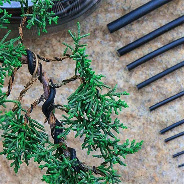 盆景蟠扎造型线盆景制作扎园艺铝丝盆景造型盆景定型铝丝盆景铝线