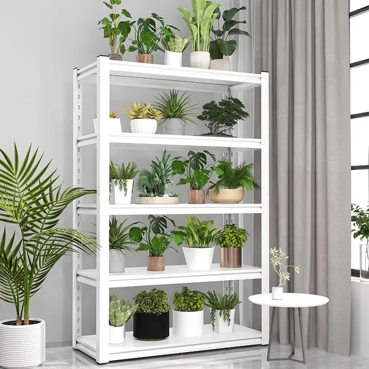 家用花架多层置物架货架阳台客厅落地防锈防水植物花盆收纳储物架