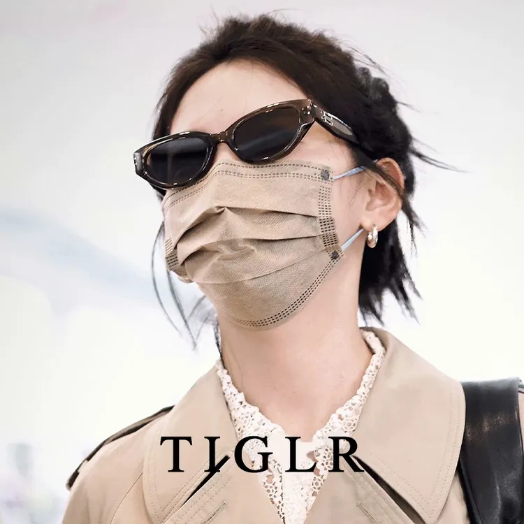 章若楠同款猫眼GM墨镜女高级感2025新款防紫外线防晒Rococ太阳镜