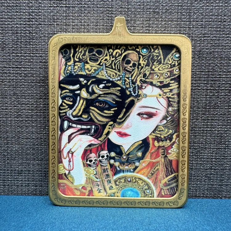 唐卡 扎基拉姆 手绘