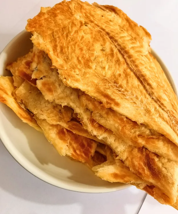 【胶东特产】鳕鱼片烤鱼片 低温双面炭烤500g