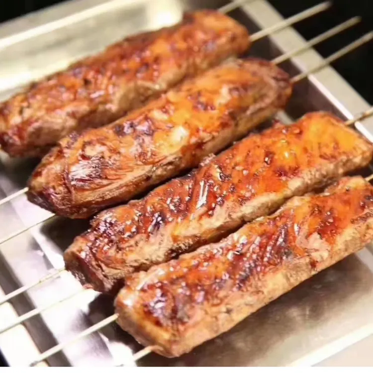 三里桥特色烤油边美味小吃地方特产