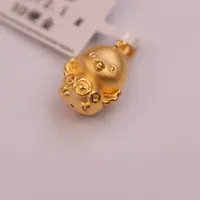 【巧玲专属】足金999吉祥钱币十二生肖鸡吊坠 