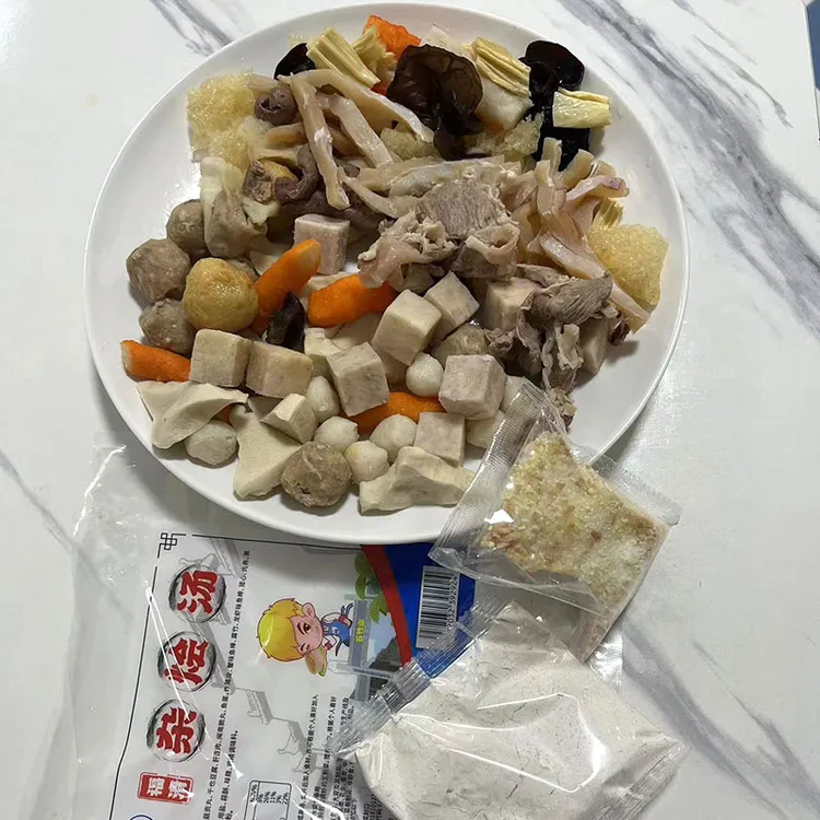福清杂烩汤500g*3包 鱿鱼菇贡丸内带调料包火锅配料特色小吃