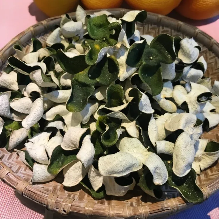 新会青柑皮陈皮青皮大红皮泡水广东新会特产生晒橘子皮茶鲜果皮