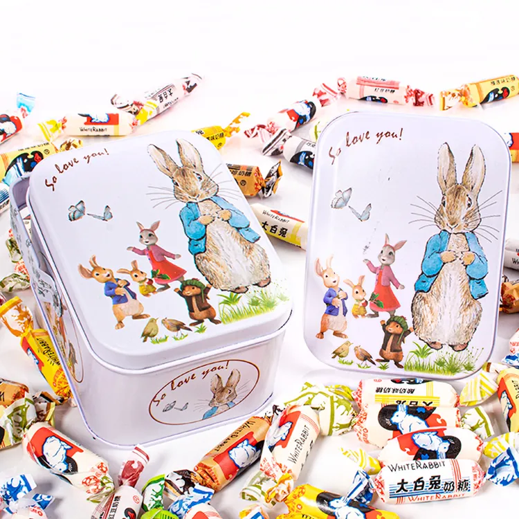 大白兔 奶糖复活兔礼盒装糖果礼物节礼物圣诞年货礼品旗舰店