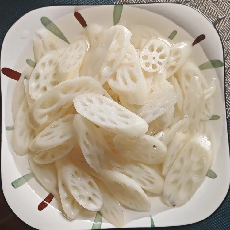 清水藕带莲藕片小炒藕尖清脆凉拌半成品菜600g/袋