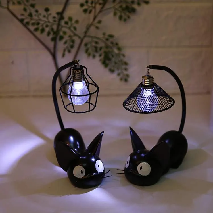 魔法吉吉猫小夜灯创意家居树脂工艺品摆件学生礼物摆件桌面小台灯