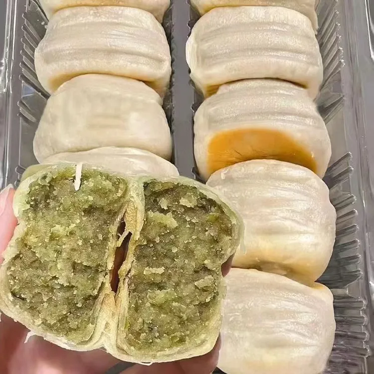 【新店开业】0添加蔗糖冰皮绿豆饼绿豆糕经典糕点红豆绿豆饼