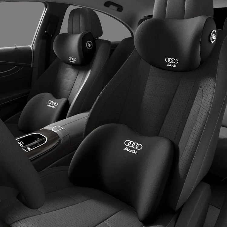 奥迪A6LA4LQ3Q5LQ2LA3A7A8Q8Q7S4S5S6S7S8专用头部汽车头枕和靠腰