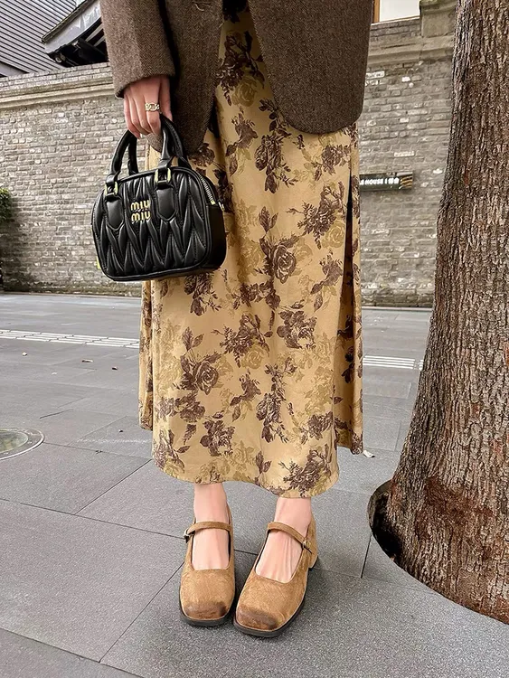 小单鞋玛丽珍气质时尚百搭复古加宽大码女鞋高跟鞋