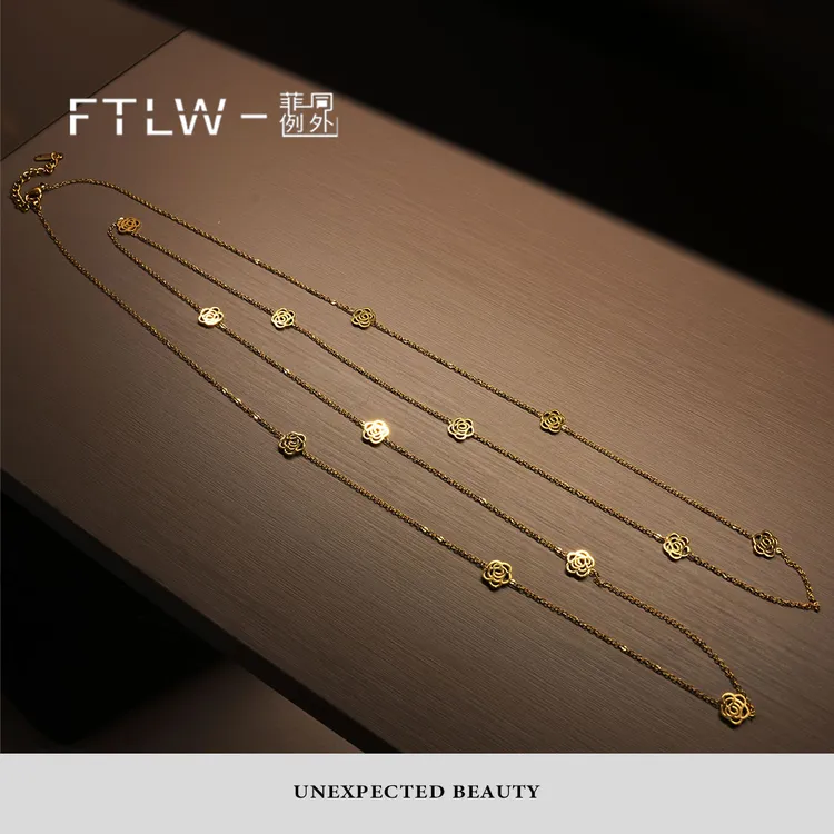 合金项链 板熙FTLW-气质百搭简约精致小众项链-1441