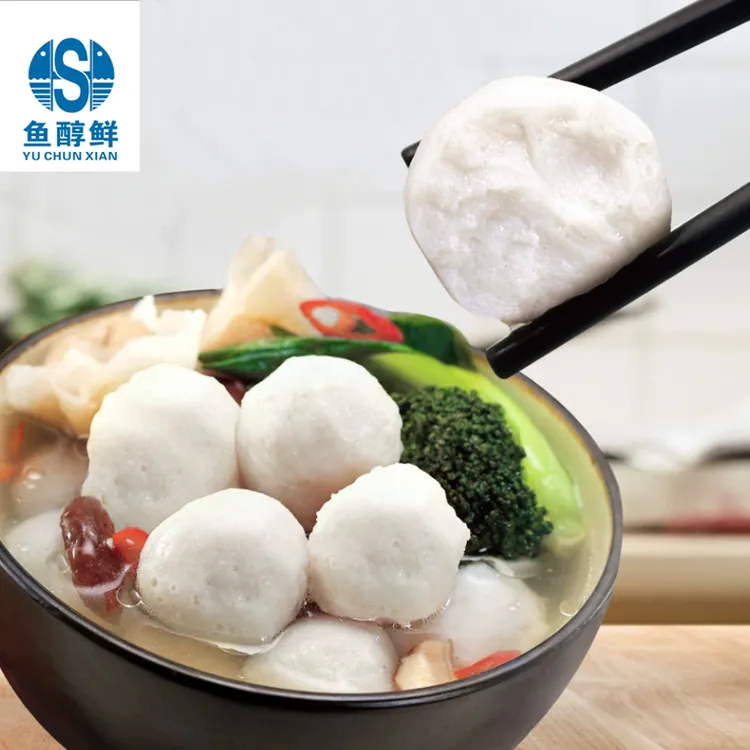 阳江特产新鲜手打马鲛鱼丸500g-劲道爽口,鲜味十足