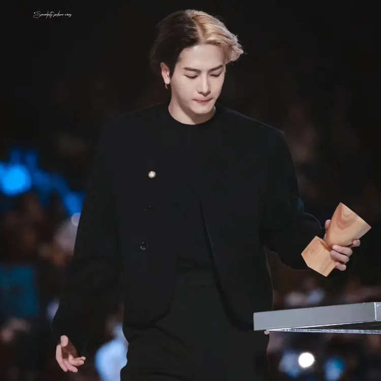 澳洲100%纯羊毛毛呢小香风外套无领秋冬高级感黑色休闲夹克潮商务