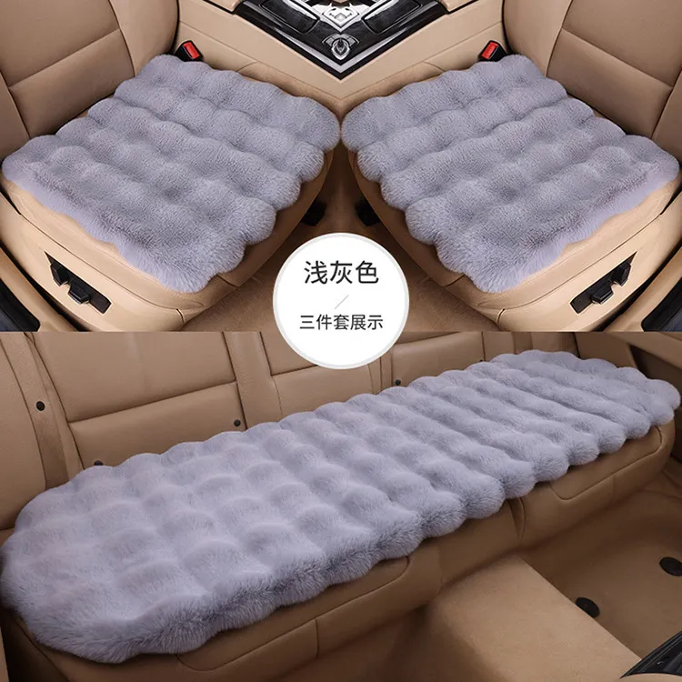 【河北发货】加厚泡泡绒汽车坐垫保暖防滑不掉毛无靠背免捆绑车做垫