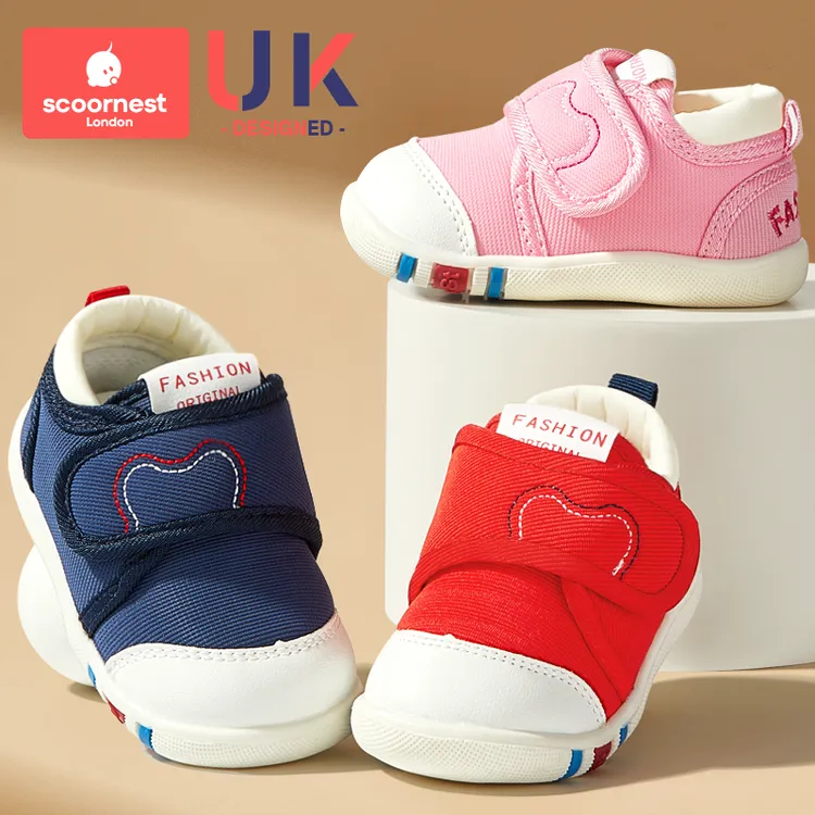 科巢儿童学步鞋女宝宝鞋子秋冬季男新款透气婴幼儿鞋3岁软底防滑