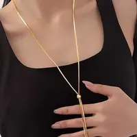 锌合金项链 时尚气质长款项链T00120