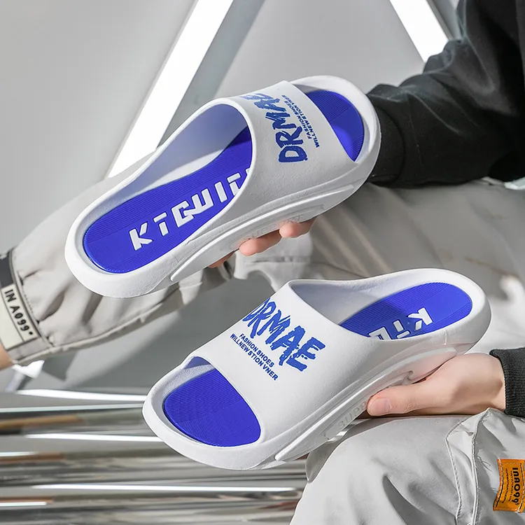 男士男款休闲夏季软底外穿防滑室外沙滩防滑时尚一字运动凉拖鞋