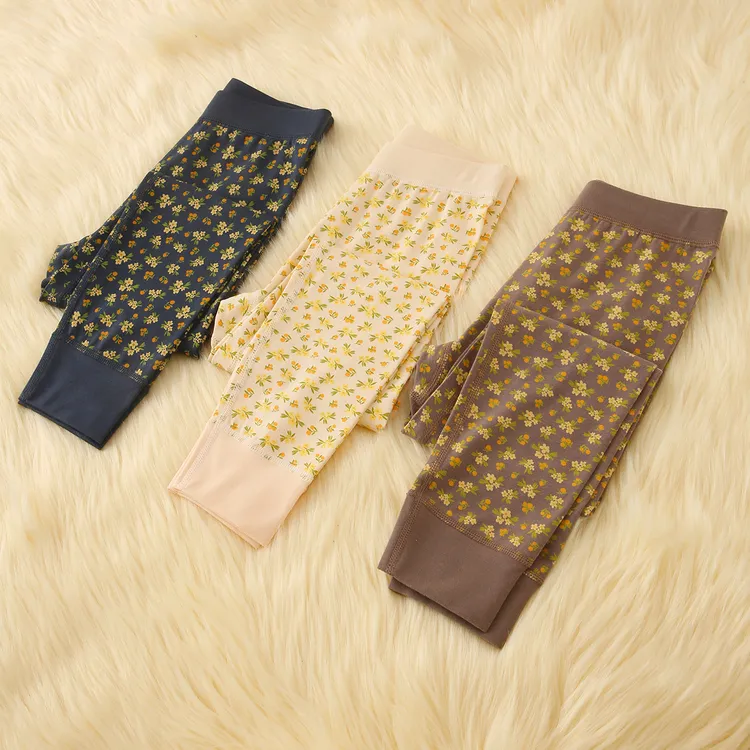 儿童秋裤内穿保暖裤秋冬薄款莫代尔女童打底裤女孩宝宝线裤衬裤